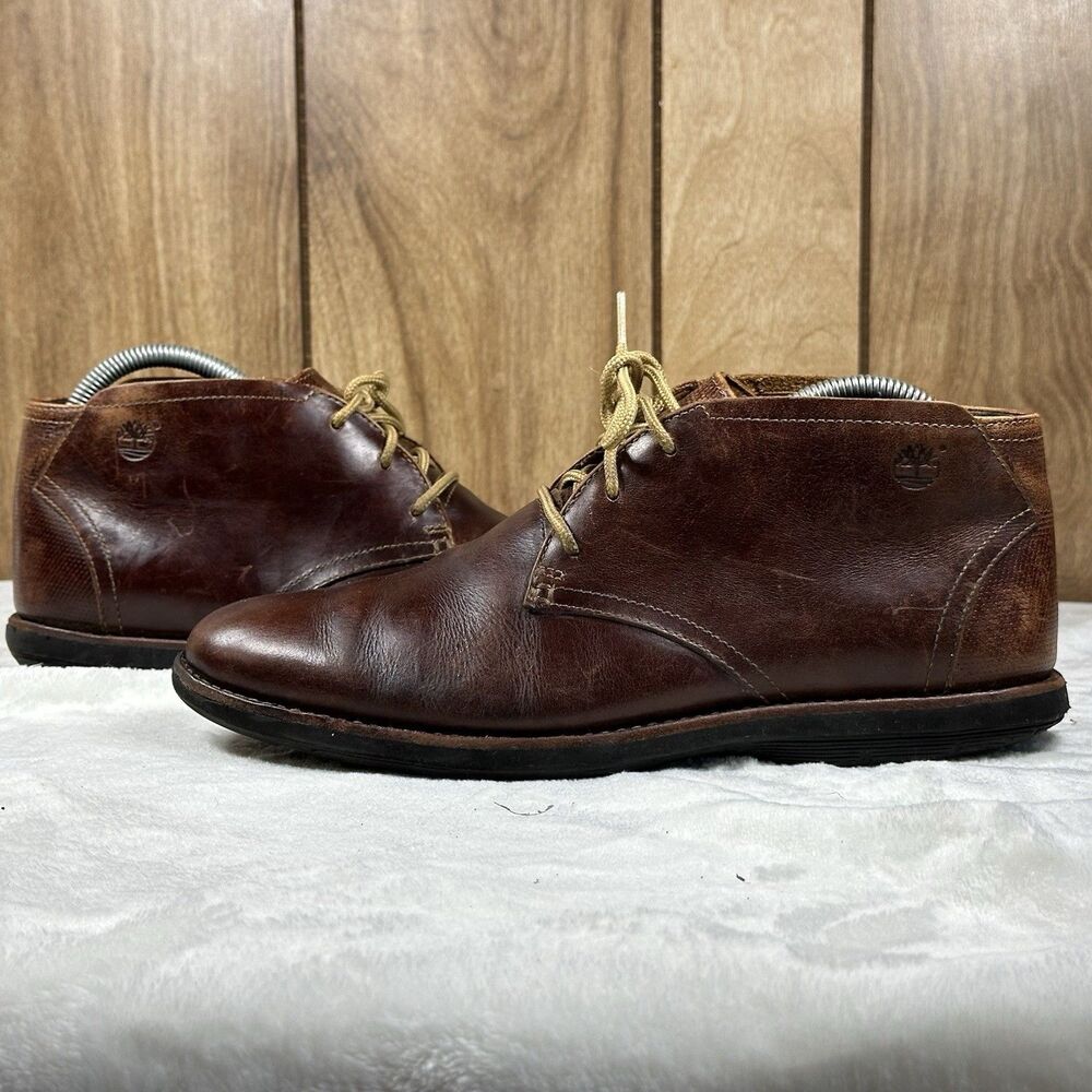 Timberland Earthkeepers Kempton Leather Chukka Ankle Boots Size 7.5 Casual